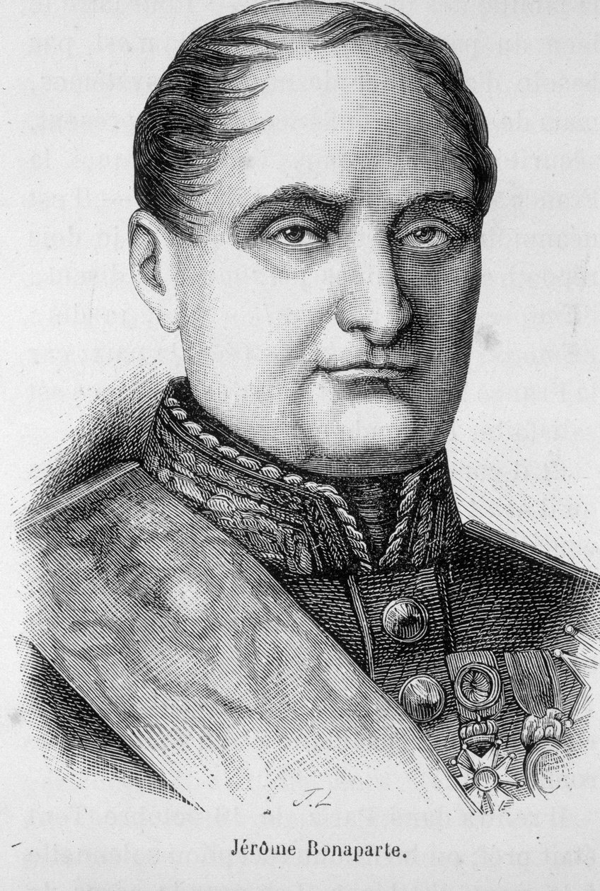 Portrett av Jerome Bonaparte (1784 - 1860) av Unknown artist