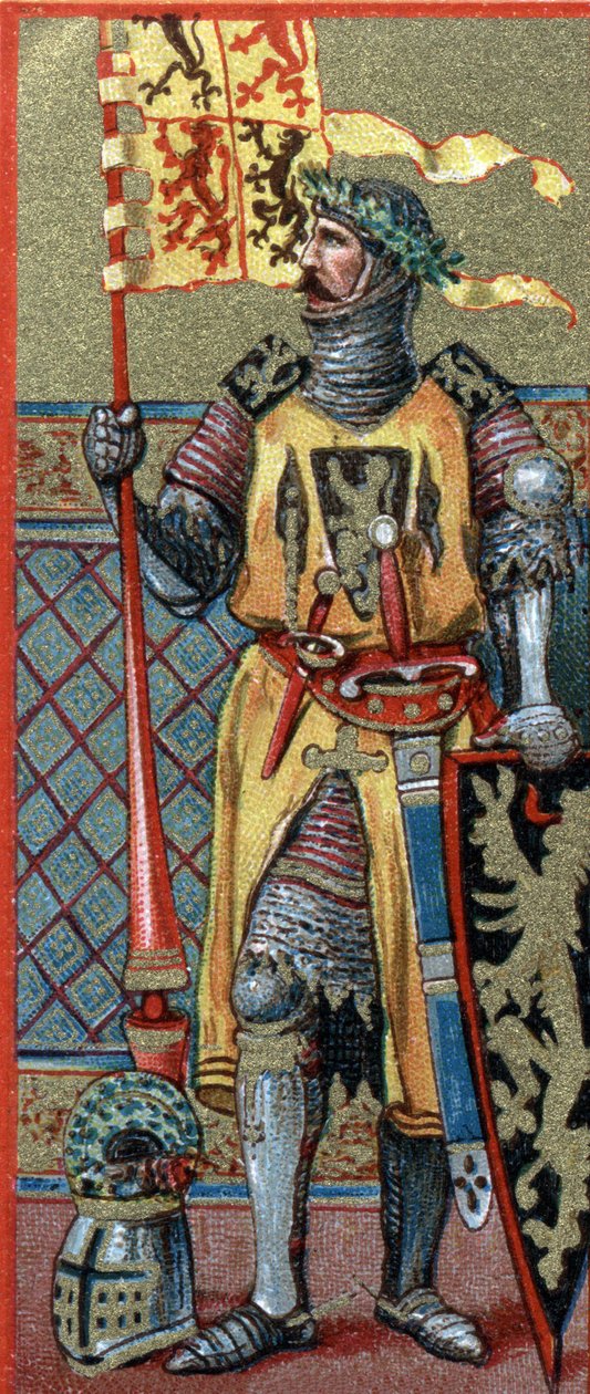 Portrett av John (Johann) I av Brabant, kjent som den seirende av Unknown artist