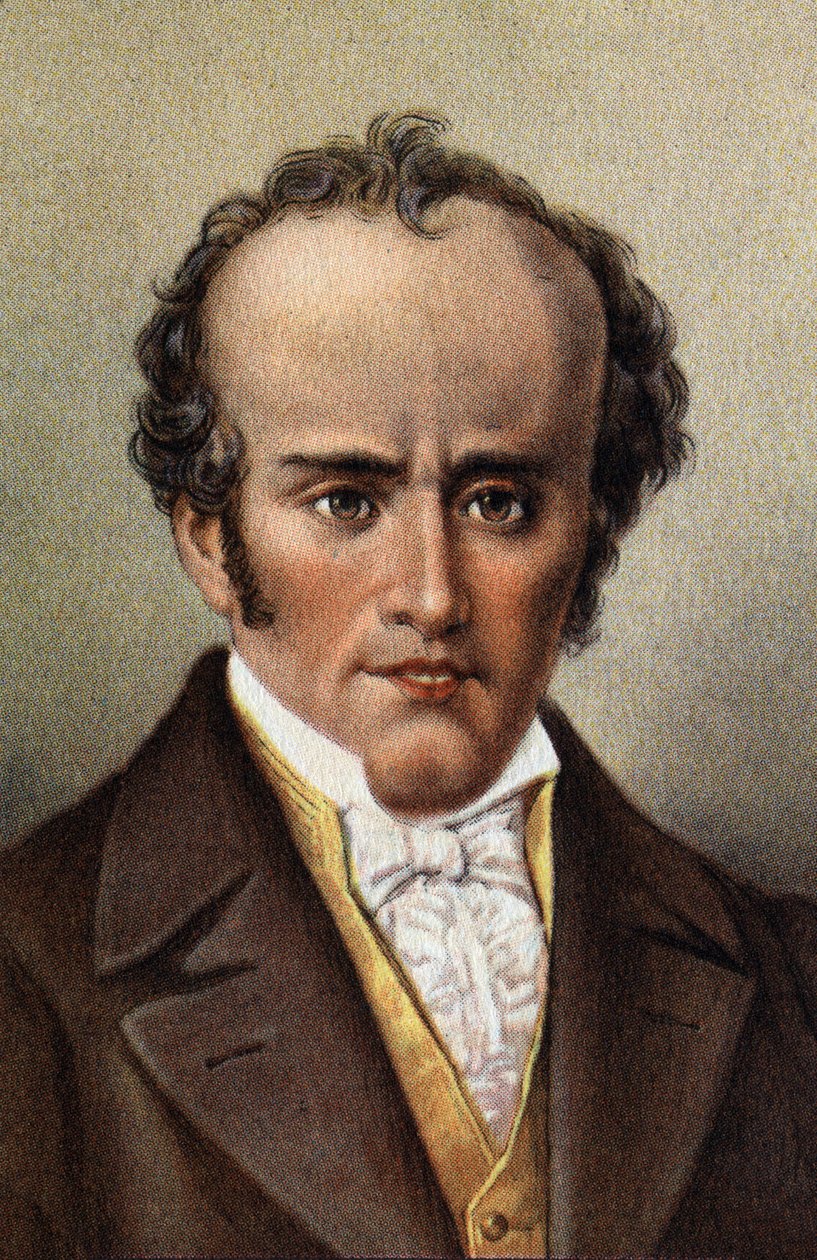 Portrett av John Cockerill (1790–1840) britisk industrimann, emigrerte i 1797 til det territoriet som i dag er Belgia. av Unknown Artist