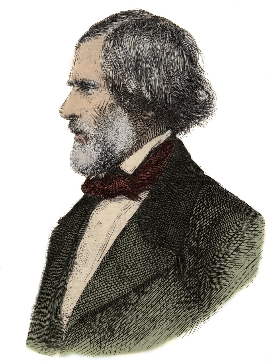 Portrait of John Gibson (1790-1866), English sculptor - John Gibson, British sculptor av Unknown artist