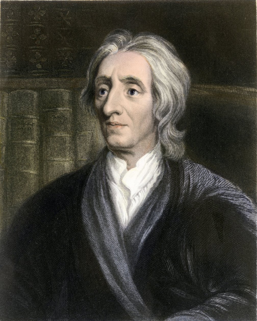 Portrett av John Locke (1632 - 1704) av Unknown artist