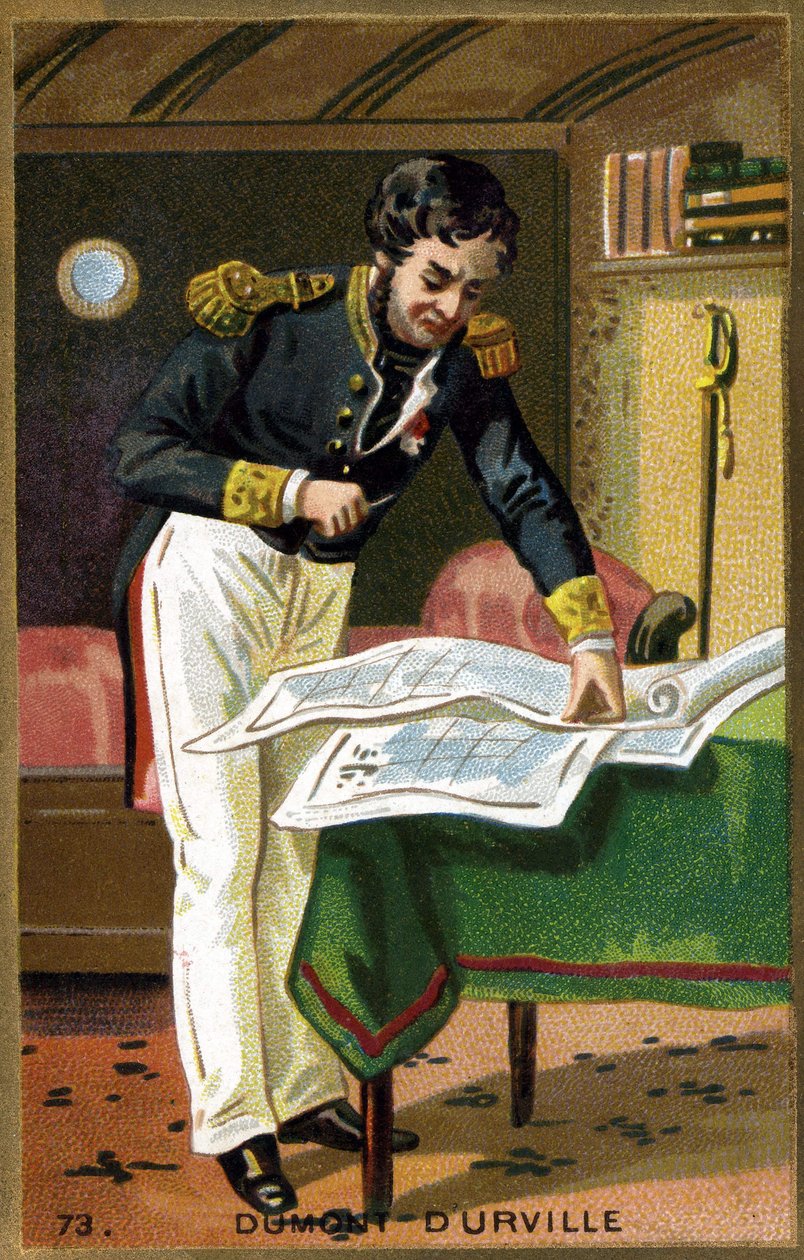 Portrett av Jules Sébastien César Dumont d