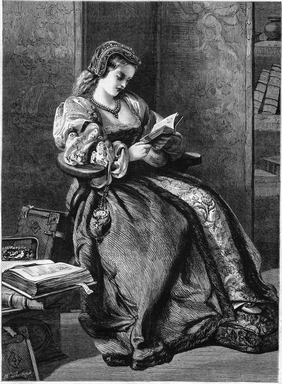 Portrett av Lady Jeanne Gray (Jane Gray av Unknown artist