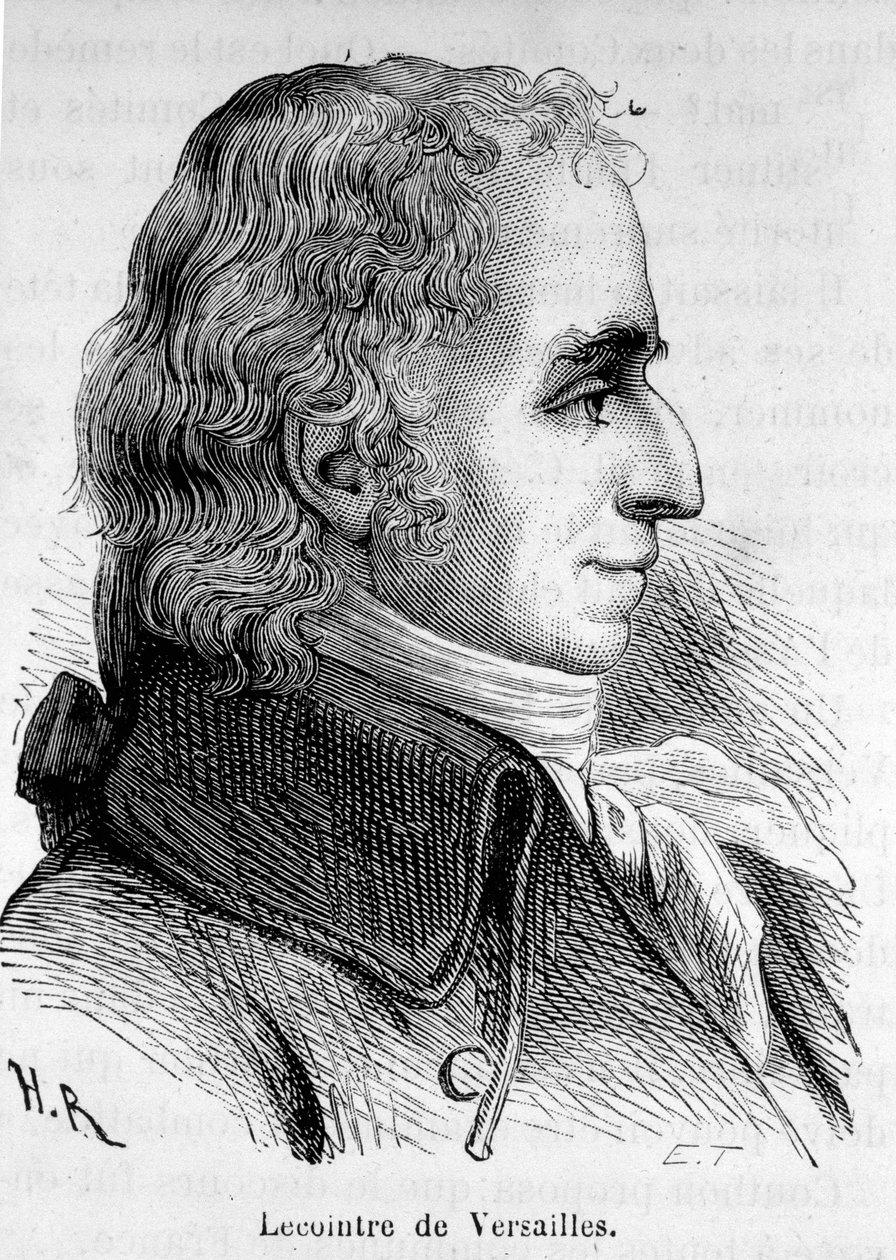 Portrett av Laurent Lecointre dit Lecointre de Versailles (1742-1805), fransk politiker. av Unknown artist