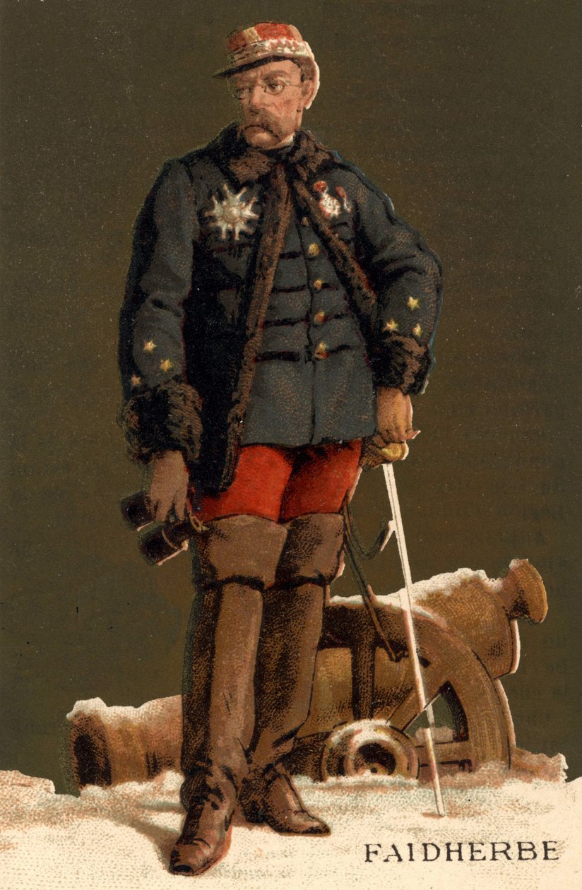 Portrett av Louis Faidherbe (1818-1889), fransk general av Unknown artist