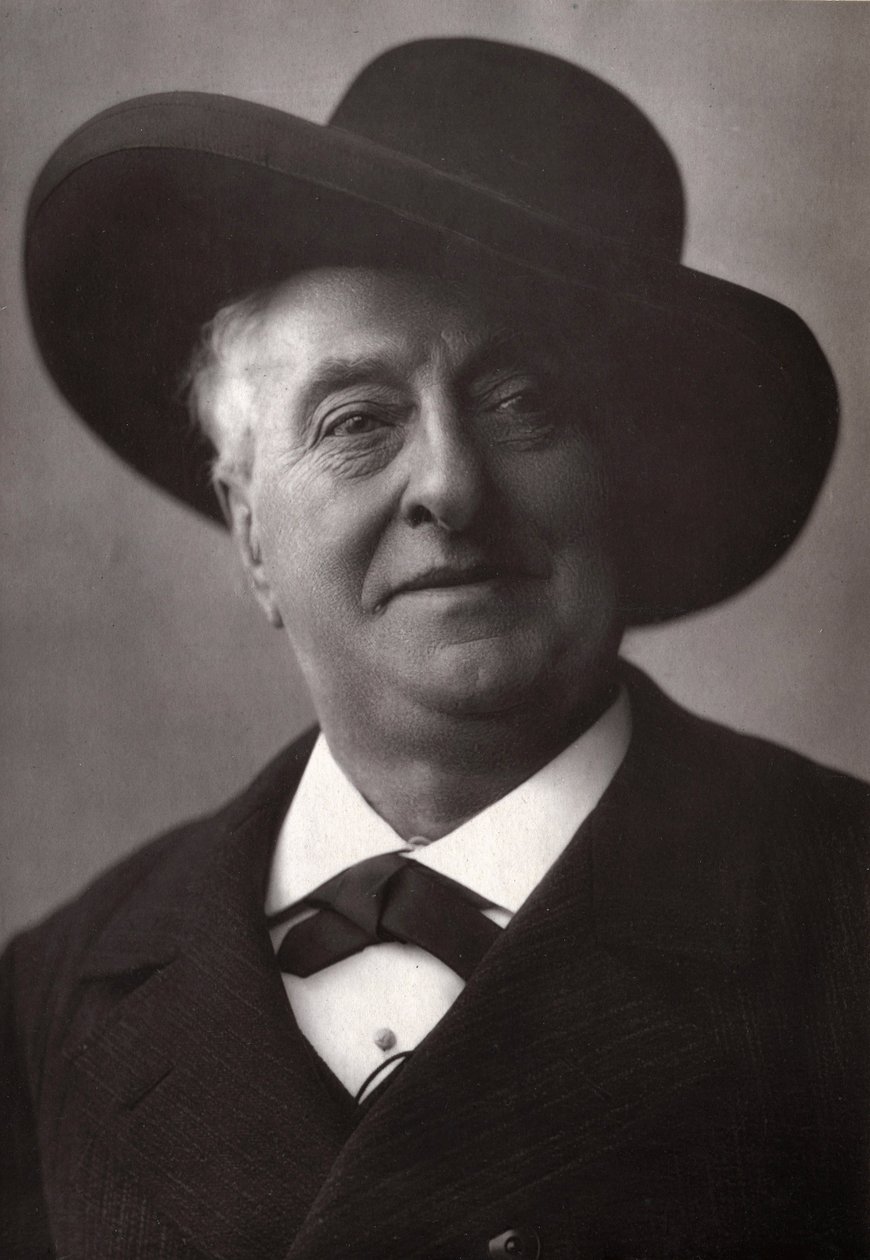 Portrait of Louis Hyacinthe Duflost, dit Hyacinthe, French comedian and operette singer 1814-1887. av Unknown artist