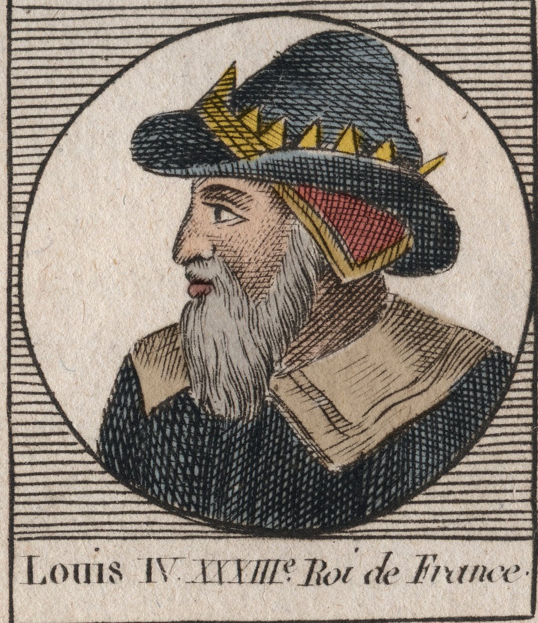 Portrait of Louis IV d