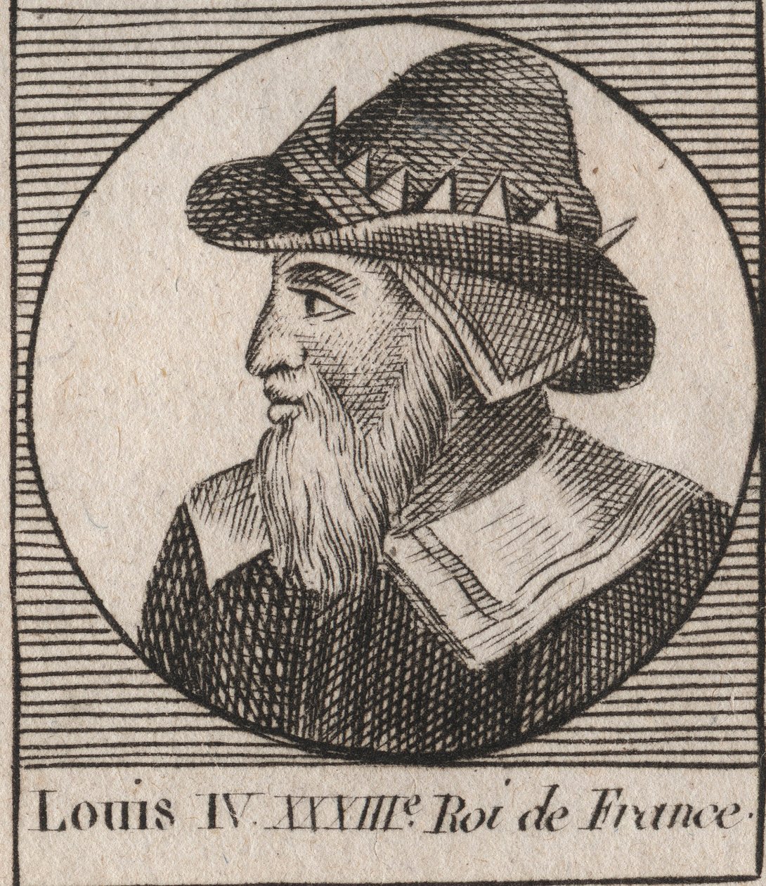 Portrett av Louis IV d
