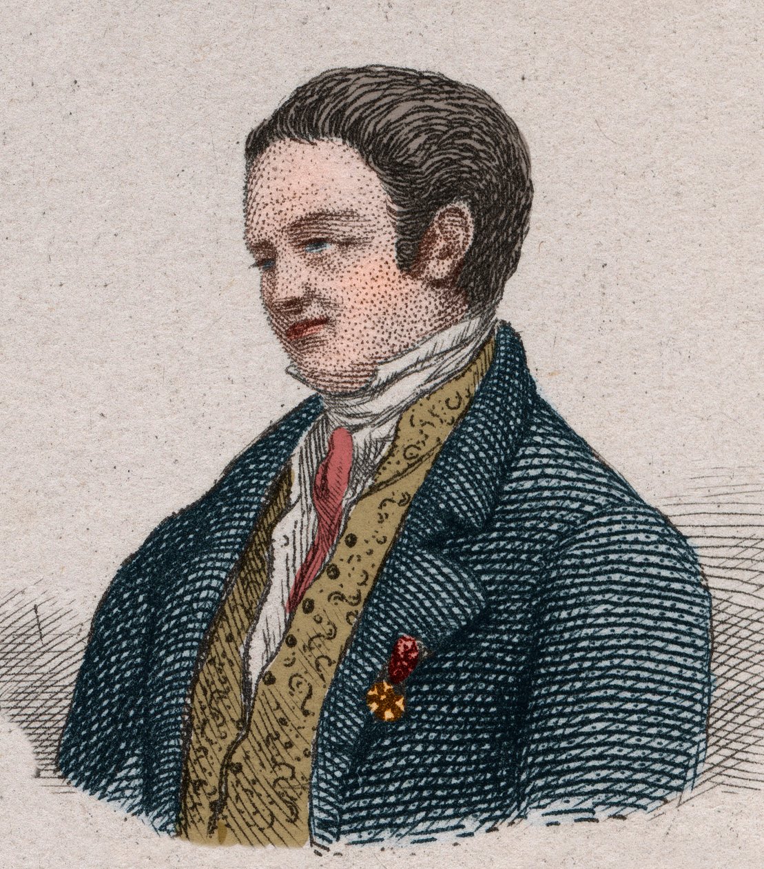 Portrett av Louis de Fontanes (1757-1821), fransk forfatter og politiker. av Unknown artist