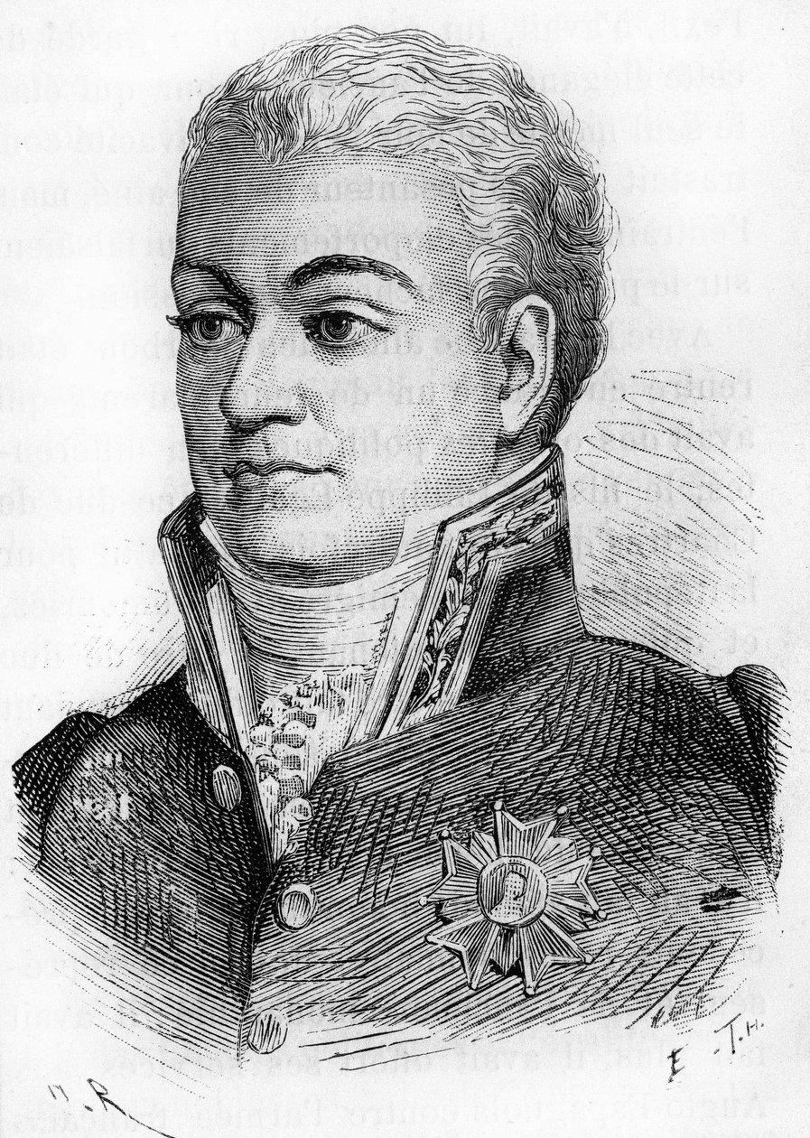 Portrett av Louis de Fontanes (1757-1821), fransk forfatter og politiker, stormester ved universitetet av Unknown artist