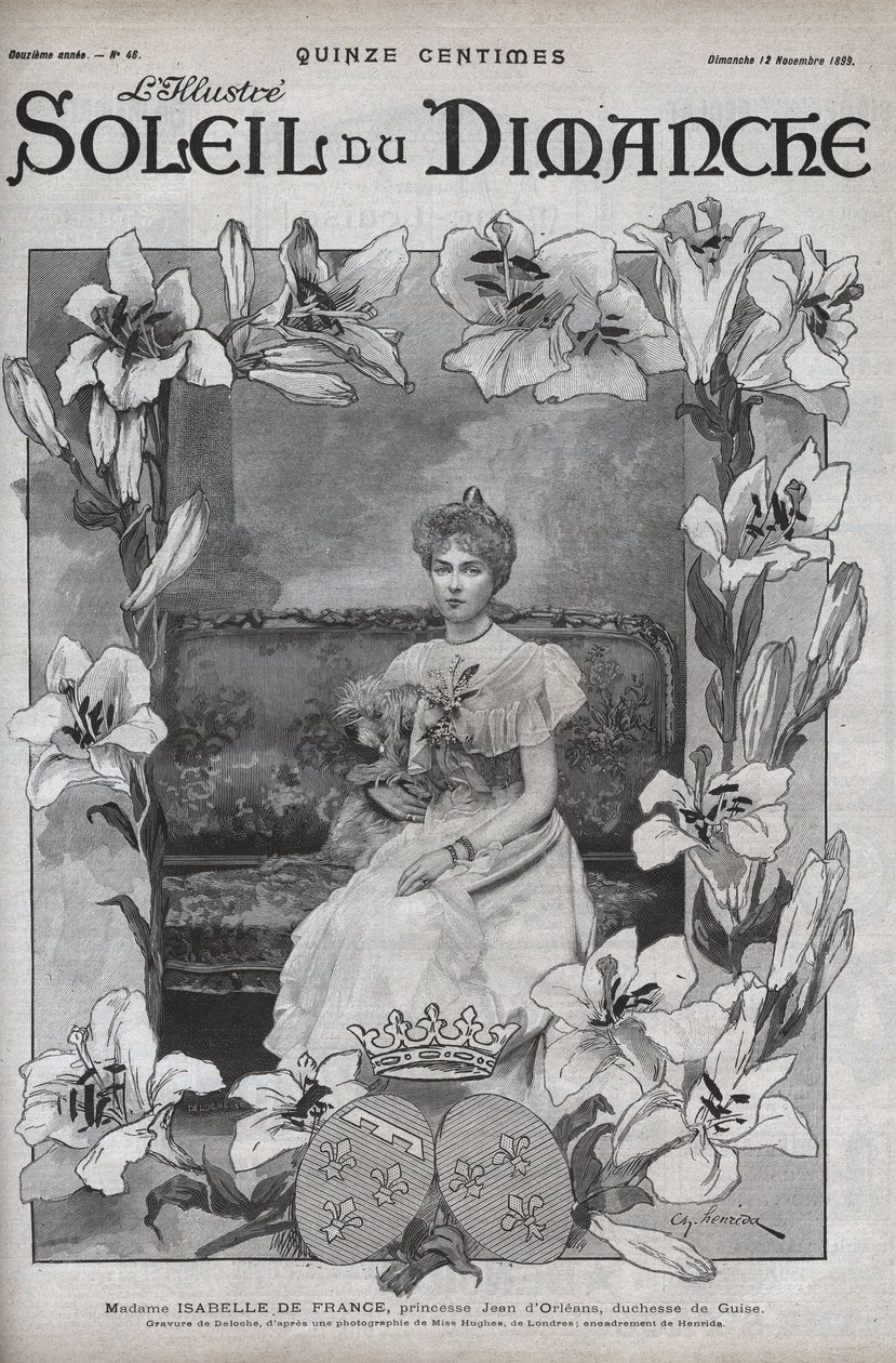 Portrait of Madame Isabelle of France (1878-1961), Princess Jean d