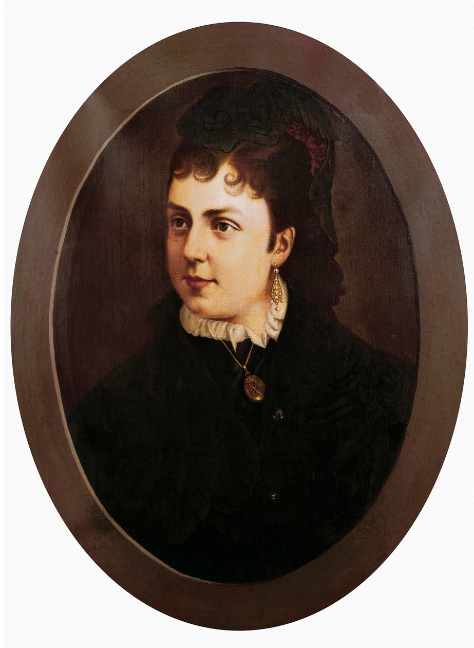 Portrett av Maria de Las Mercedes eller Mercedes d