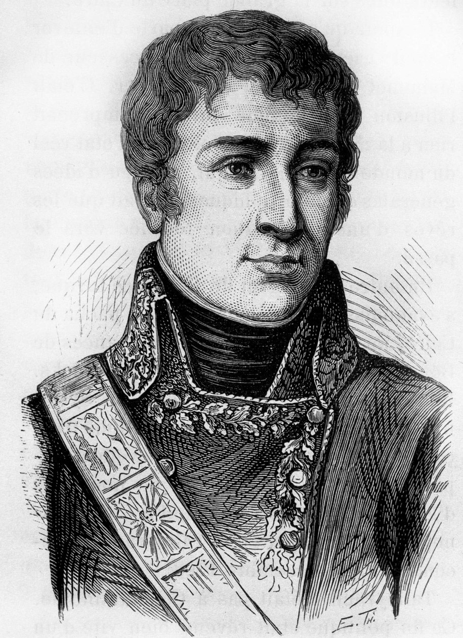Portrett av Marie-François Auguste Caffarelli av Falga (1766-1849) av Unknown artist