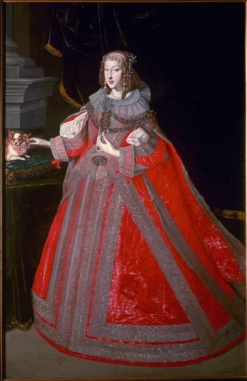 Portrett av Marie Leopoldine fra Østerrike av Unknown artist