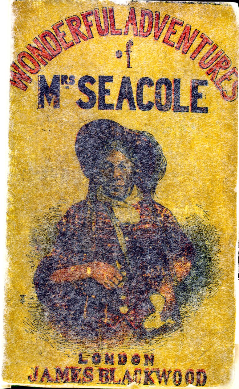 Portrett av Mary Jane Seacole (1805 - 14. mai 1881), født Grant. En jamaicansk-født kvinne av skotsk og kreolsk avstamning som satte opp et 