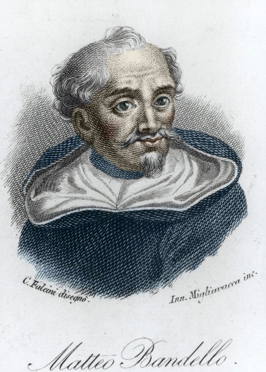 Portrett av Matteo Bandello (1485 - 1561) av Unknown artist