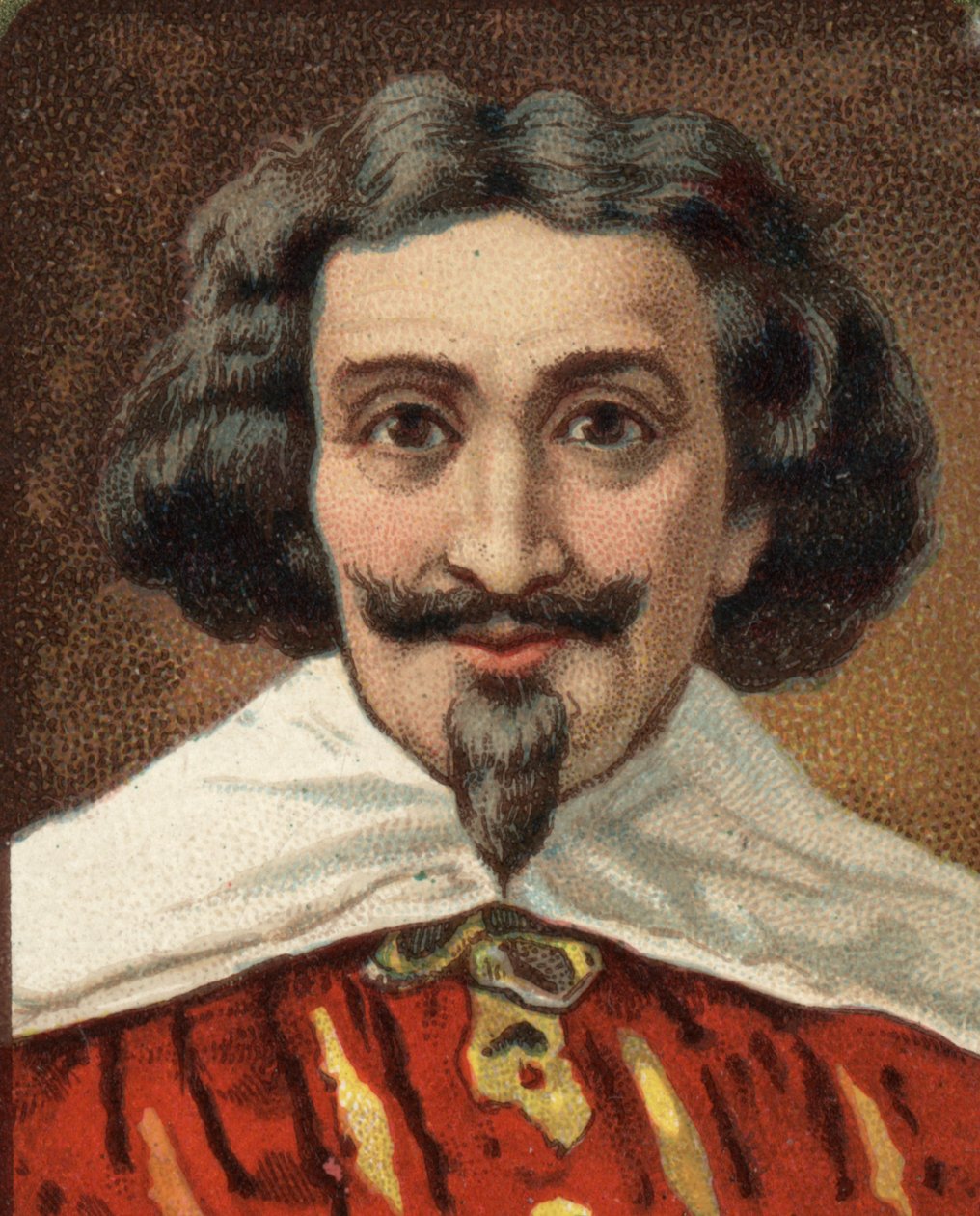 Portrett av Miguel de Cervantes (1547-1616) Spansk forfatter Miguel Cervantes de Saavedra. av Unknown artist