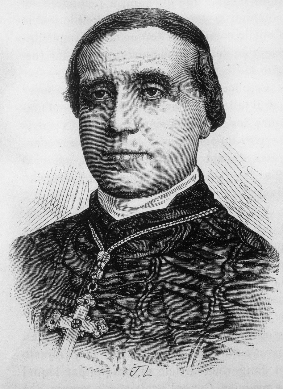Portrett av Monsignor March av Unknown artist