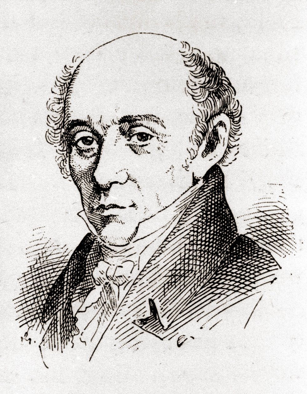 Portrett av Muzio Clementi (1752 - 1832), italiensk komponist og pianist. av Unknown artist