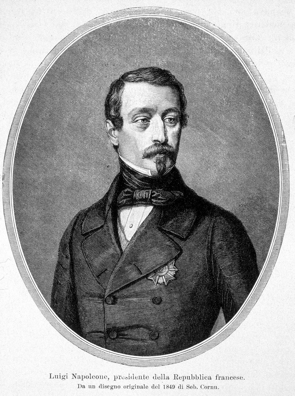 Portrett av Napoleon III av Unknown artist