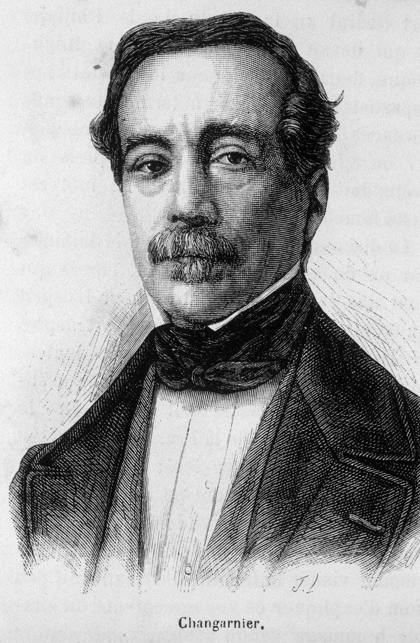 Portrett av Nicolas Changarnier, fransk general (1793 - 1877) av Unknown artist