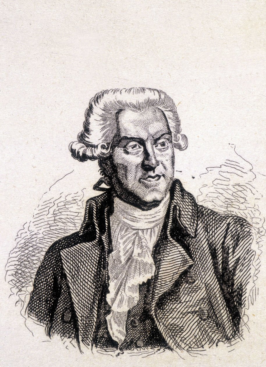 Portrett av Pasquale eller Pascal Paoli (1725 - 1807), Patriote Corsica. av Unknown artist