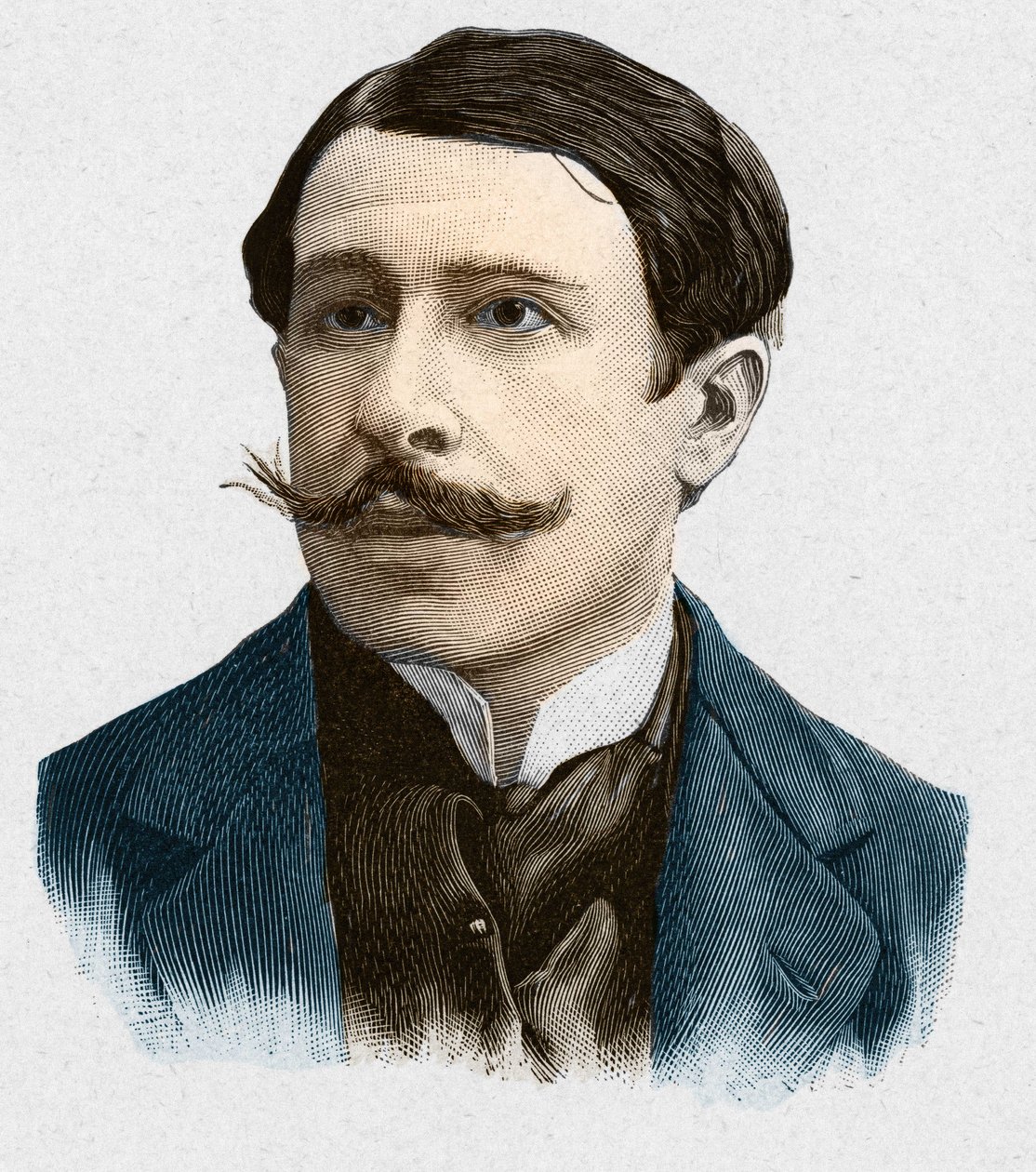 Portrett av Paul Adam (1862-1920), fransk forfatter. av Unknown artist