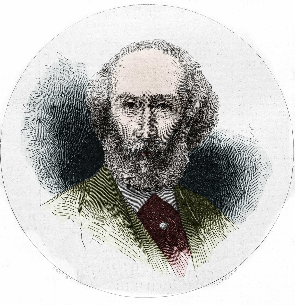 Portrett av Paul de Musset, fransk mann av bokstaver (1804-1880). av Unknown artist