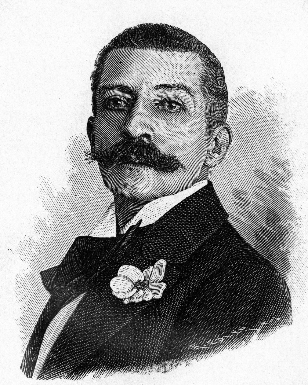 Portrett av Pierre Loti (1850 - 1923) av Unknown artist