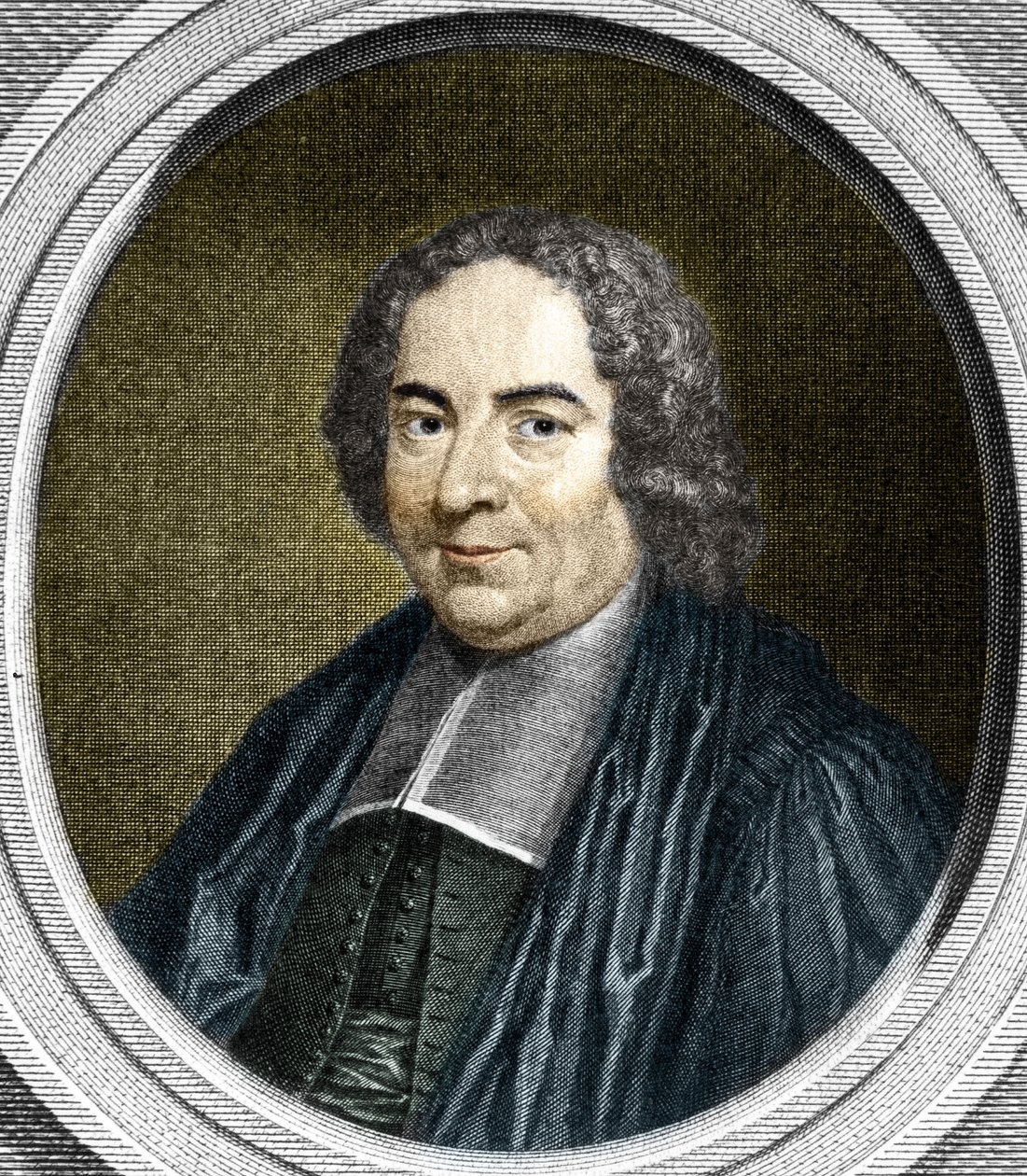 Portrett av Pierre Varignon (1654-1722). Fransk geometri. av Unknown artist