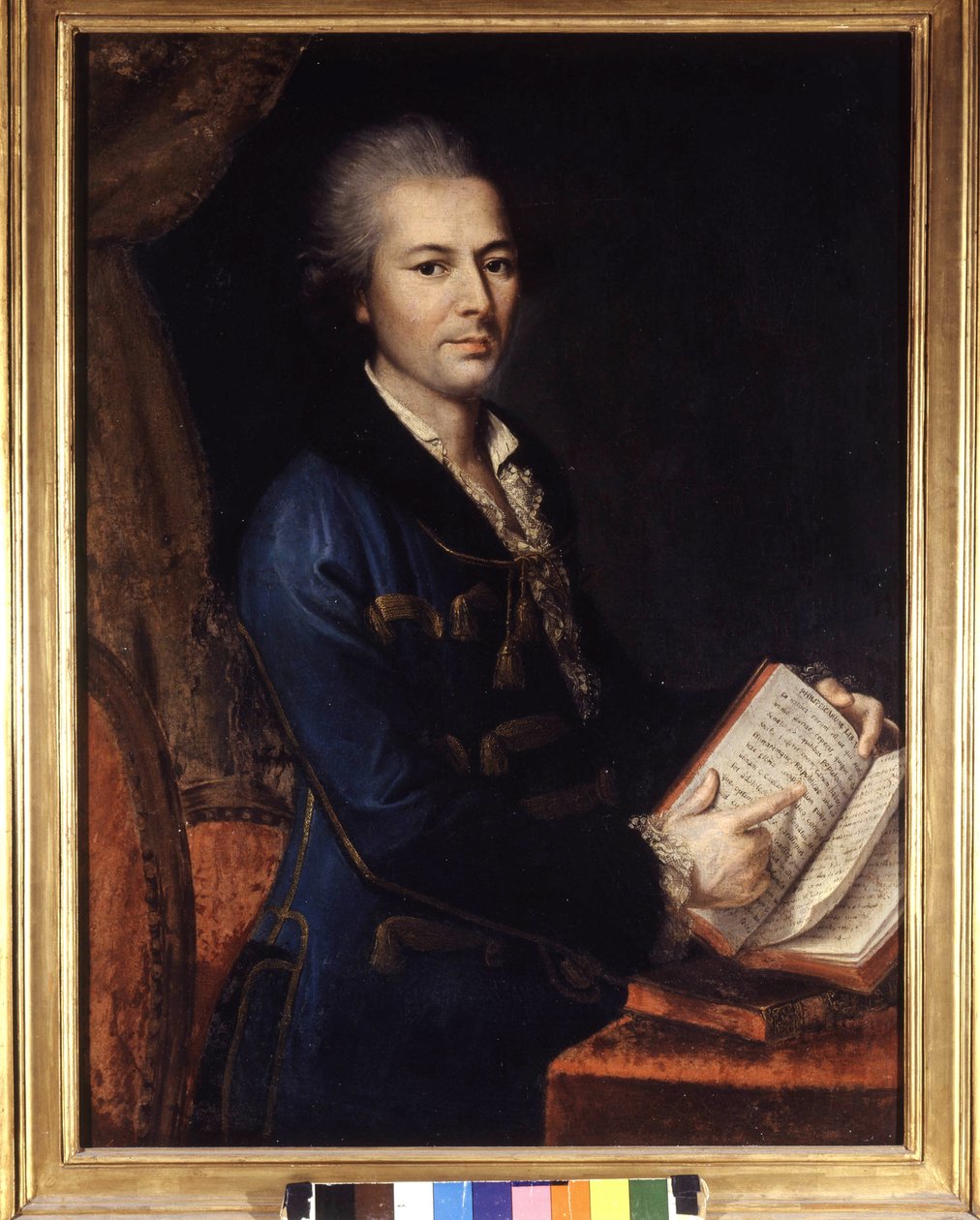 Portrett av Pietro Verri (1728 - 1797). Anonymt maleri. 18- eller 1800-tallet. Museo de Milan av Unknown artist