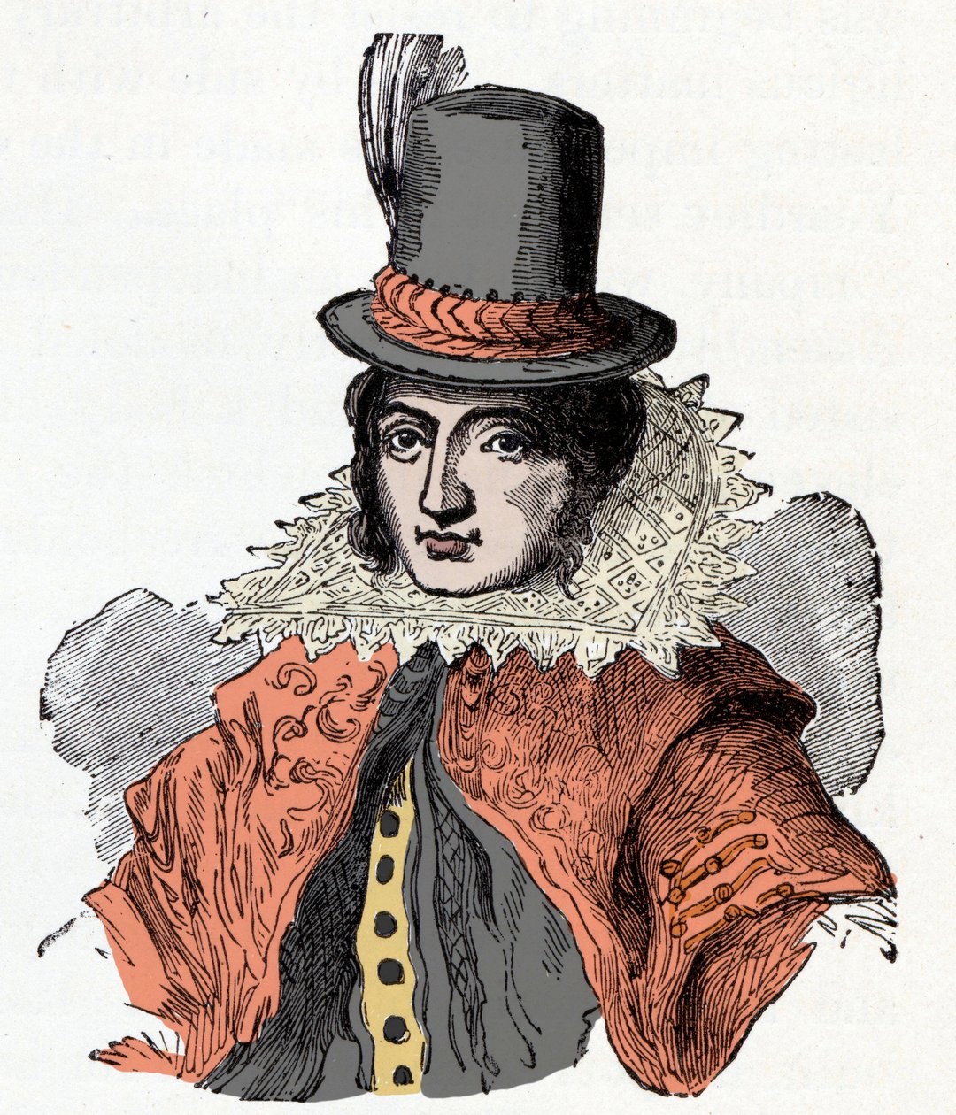 Portrett av Pocahontas (Matoaka, Amatute), deretter Rebecca Rolfe (ca. 1595-1617) av Unknown artist