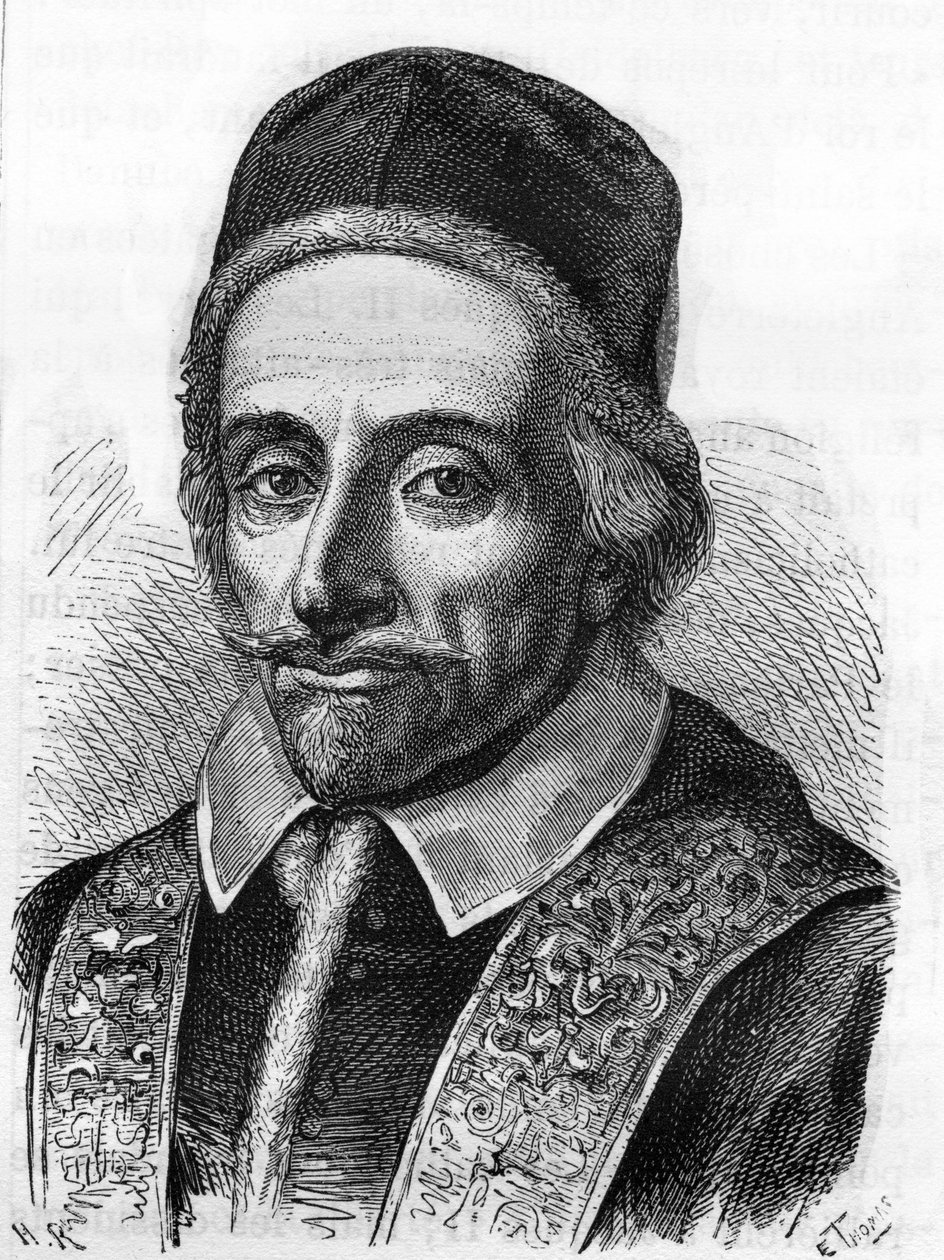Portrett av pave Innocent XI (Benedetto Odescalchi) 1611-1689. av Unknown artist