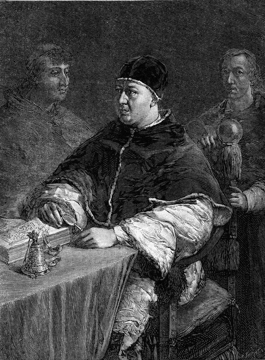Portrett av pave Leon X (John av Medicis av Unknown artist
