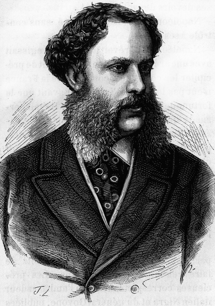 Portrett av prins Richard av Metternich-Winnebourg (Metternich Winnebourg) (1829 - 1895), østerriksk ambassadør i Paris fra 1859. Gravering av slutten av 1800-tallet i «Histoire de France»» av H. Martin. av Unknown artist