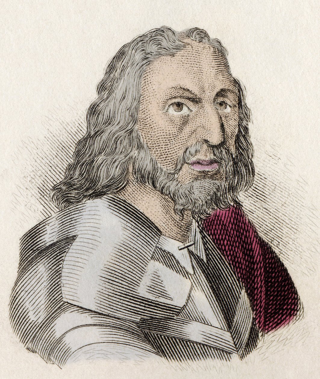 Portrett av Prospero Colonna (1452-1523), italiensk condottiere. av Unknown artist