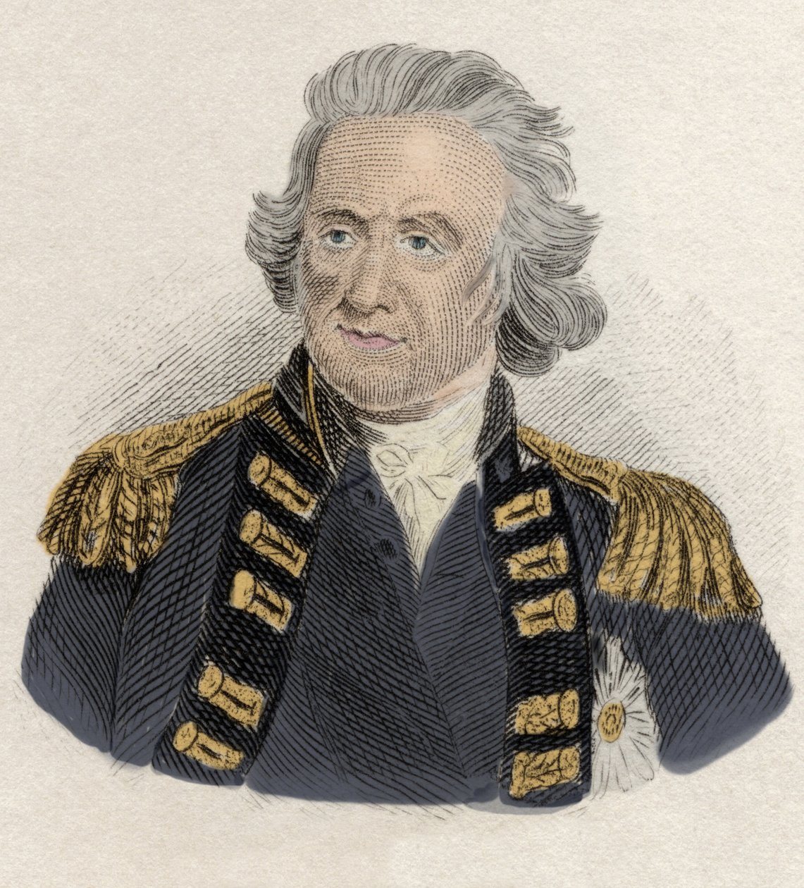 Portrett av Ralph Abercrombie (Abercromby) (1734-1801), skotsk general. av Unknown artist