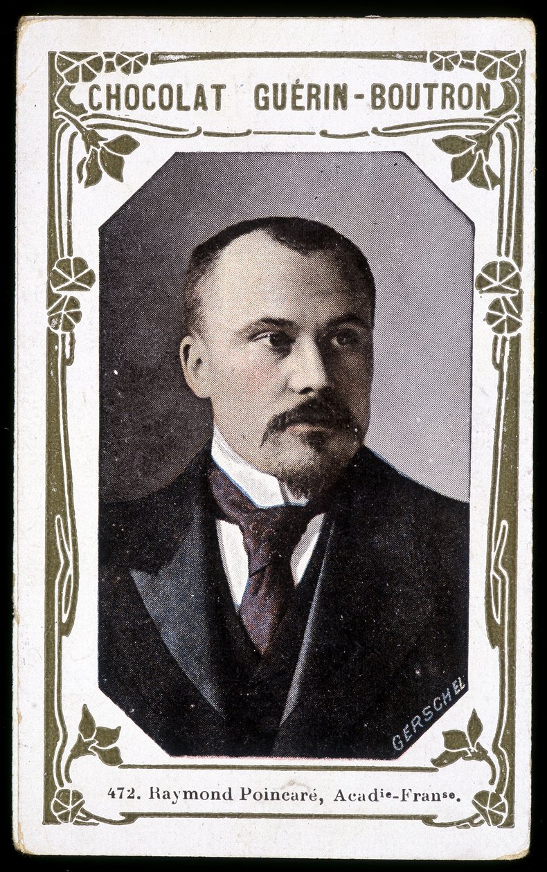 Portrett av Raymond Poincaré ung av Unknown artist