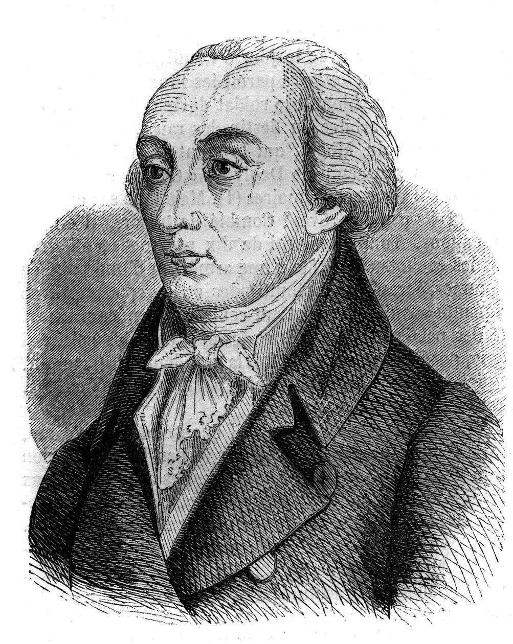 Portrett av Rene Madec (de Madec) (1736-1784), fransk sjømann og militær. av Unknown artist