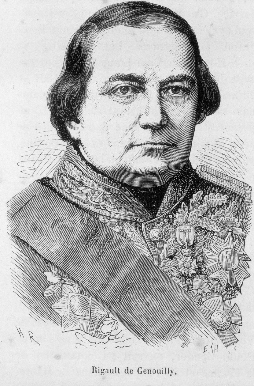 Portrett av Rigault de Genouilly av Unknown artist