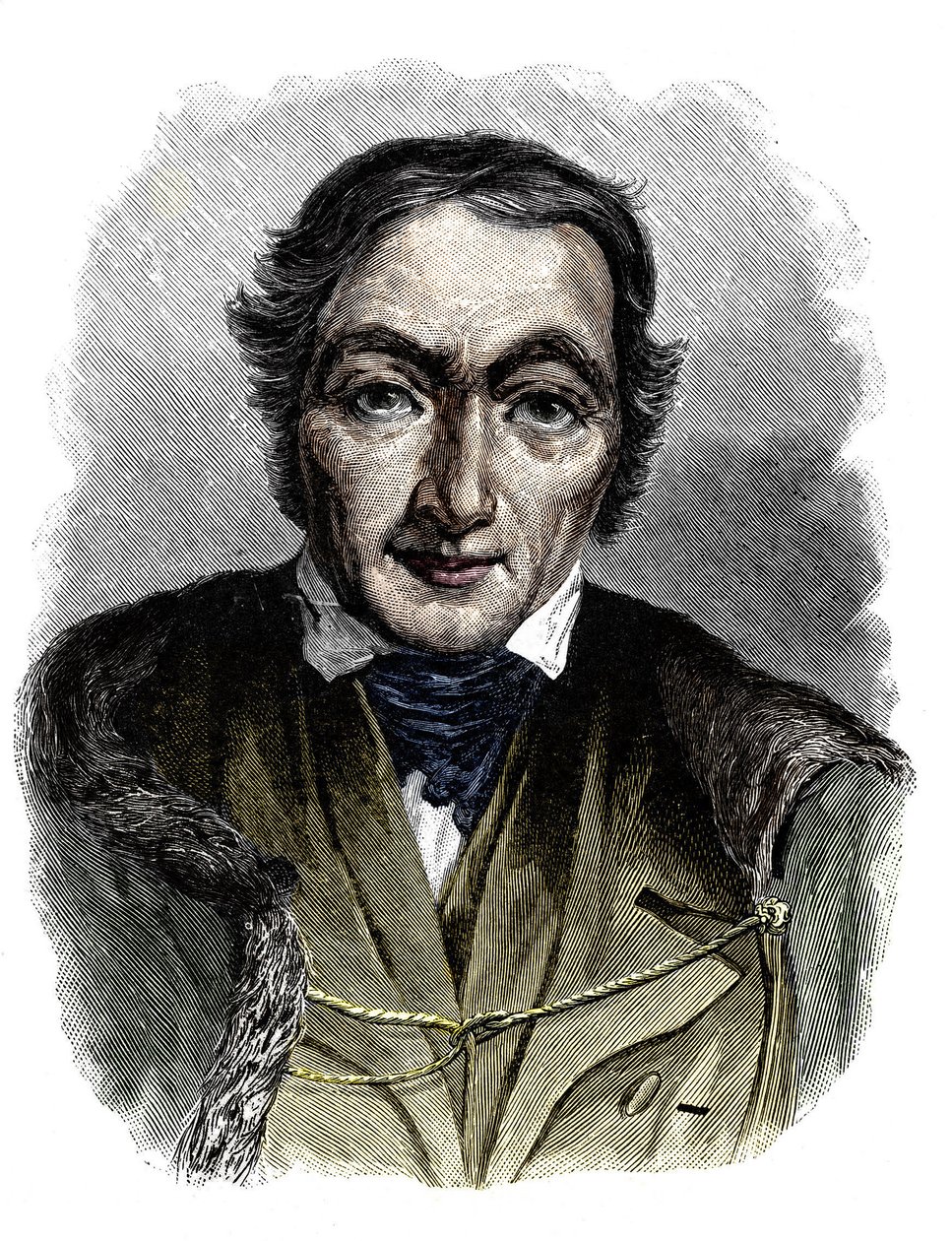 Portrett av Robert Owen (1771-1858), britisk filantrop og sosialist. av Unknown artist