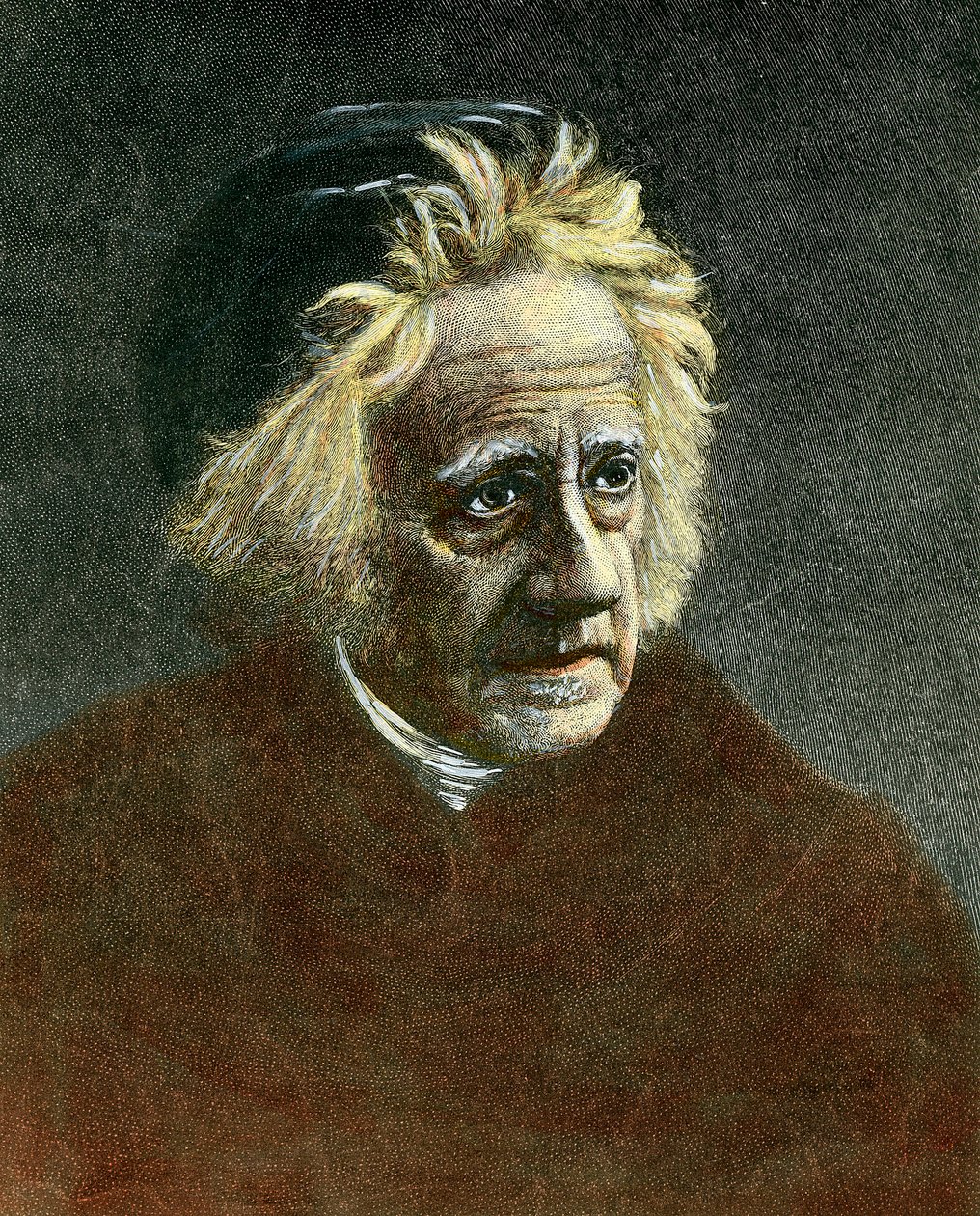 Portrett av Sir John Herschel (1792 - 1871) britisk astronom. av Unknown artist