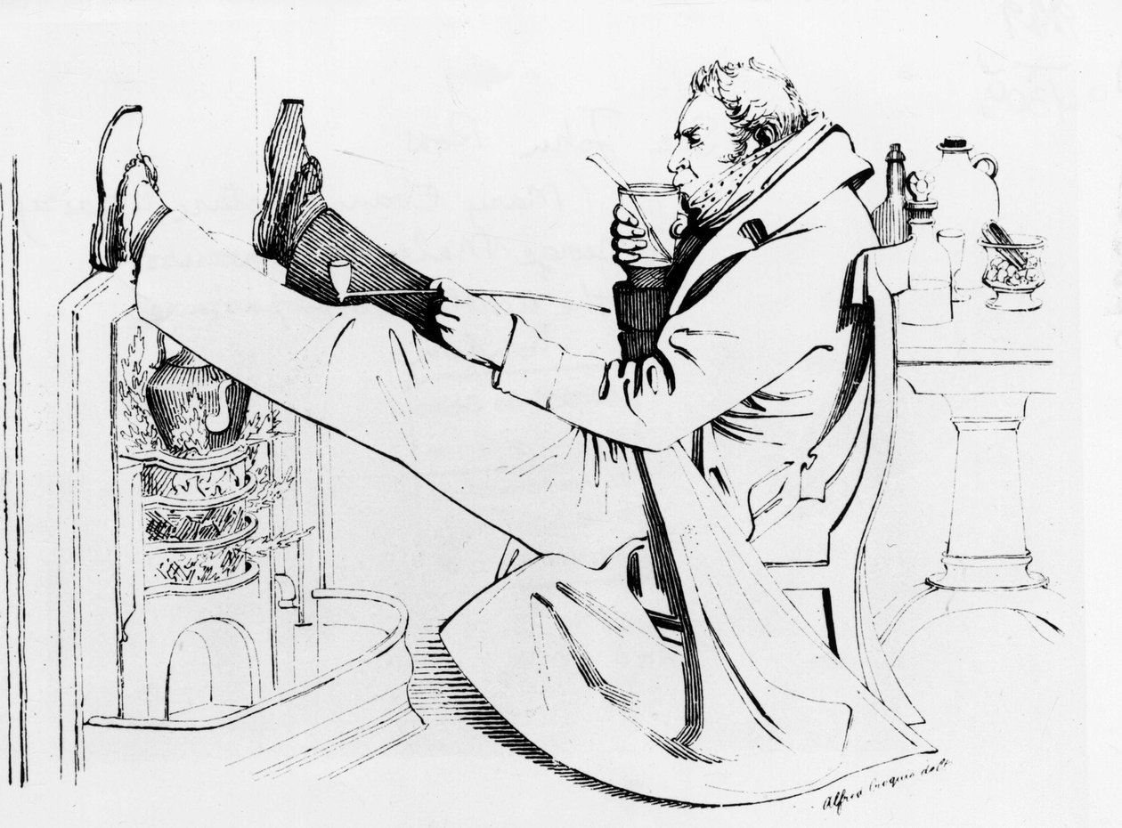 Portrett av Sir John Ross - i "The North West Passage" av George Malcolm Thomson. av Unknown artist