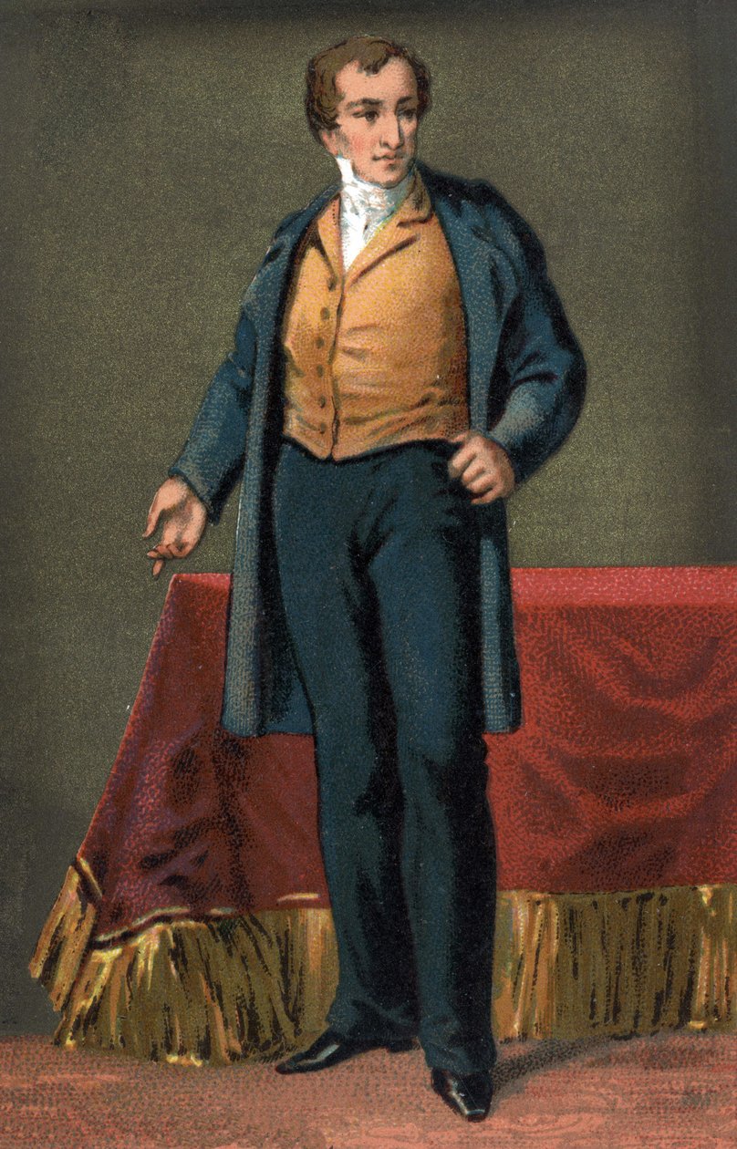 Portrett av Sir Robert Peel (1788-1850). av Unknown artist