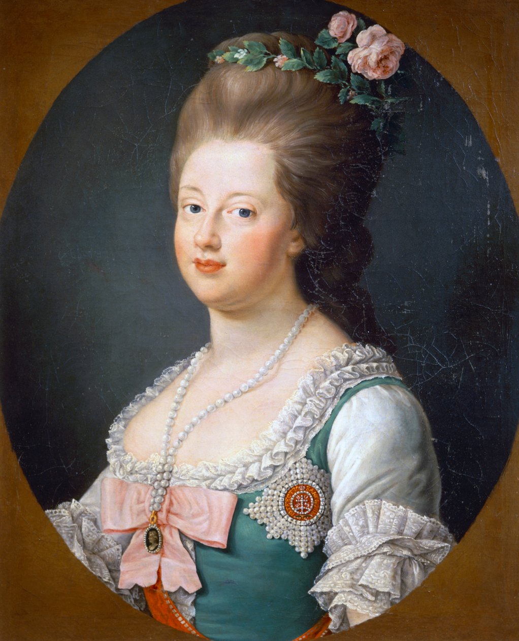 Portrett av Sophie Dorothea fra Württemberg (Stettin av Unknown artist