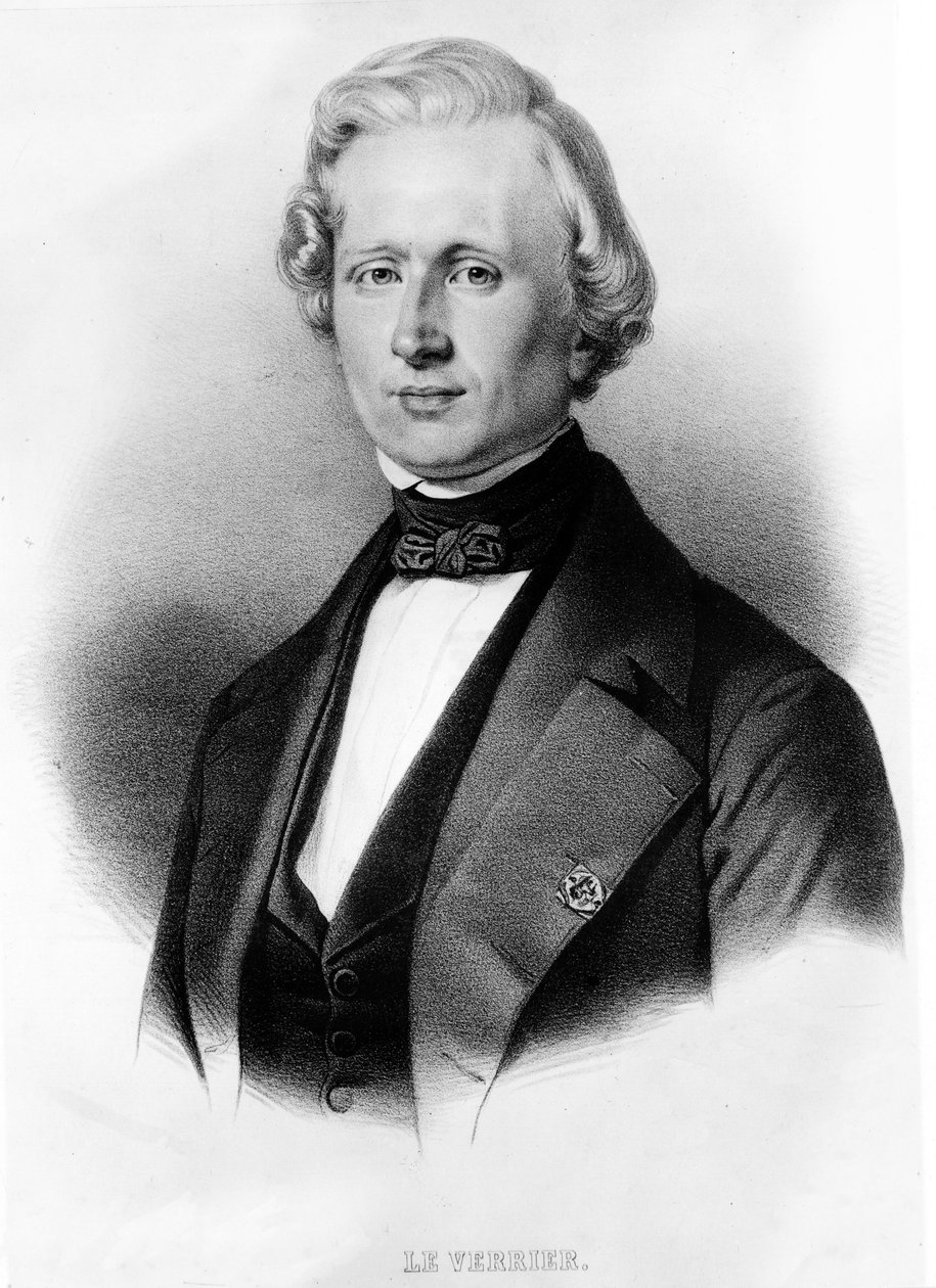Portrett av Urban Le Verrier (1811-1877) av Unknown artist