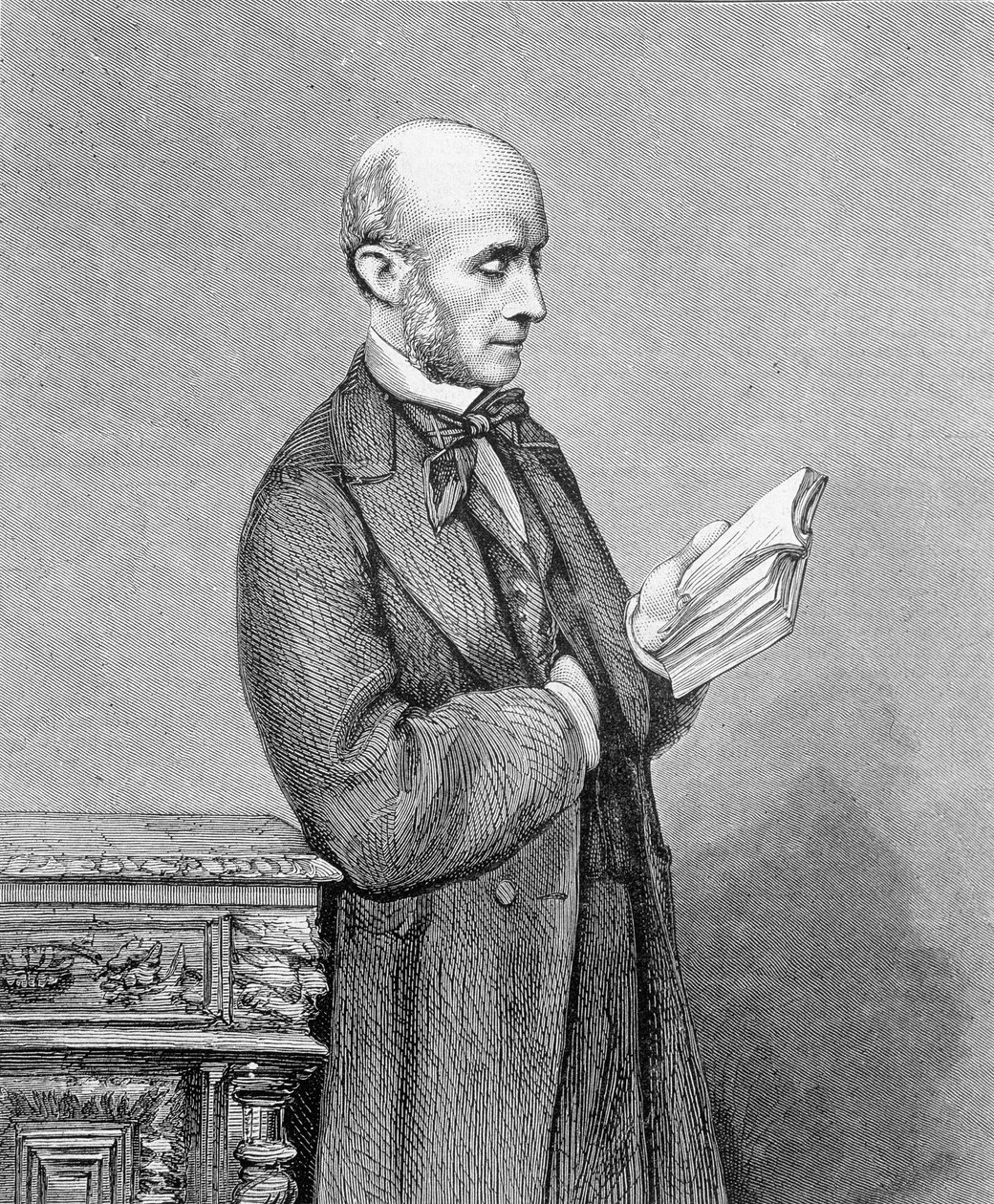 Portrett av Vincent Benedetti, fransk diplomat (1817-1900). I «The Graphic», 30. juli av Unknown artist