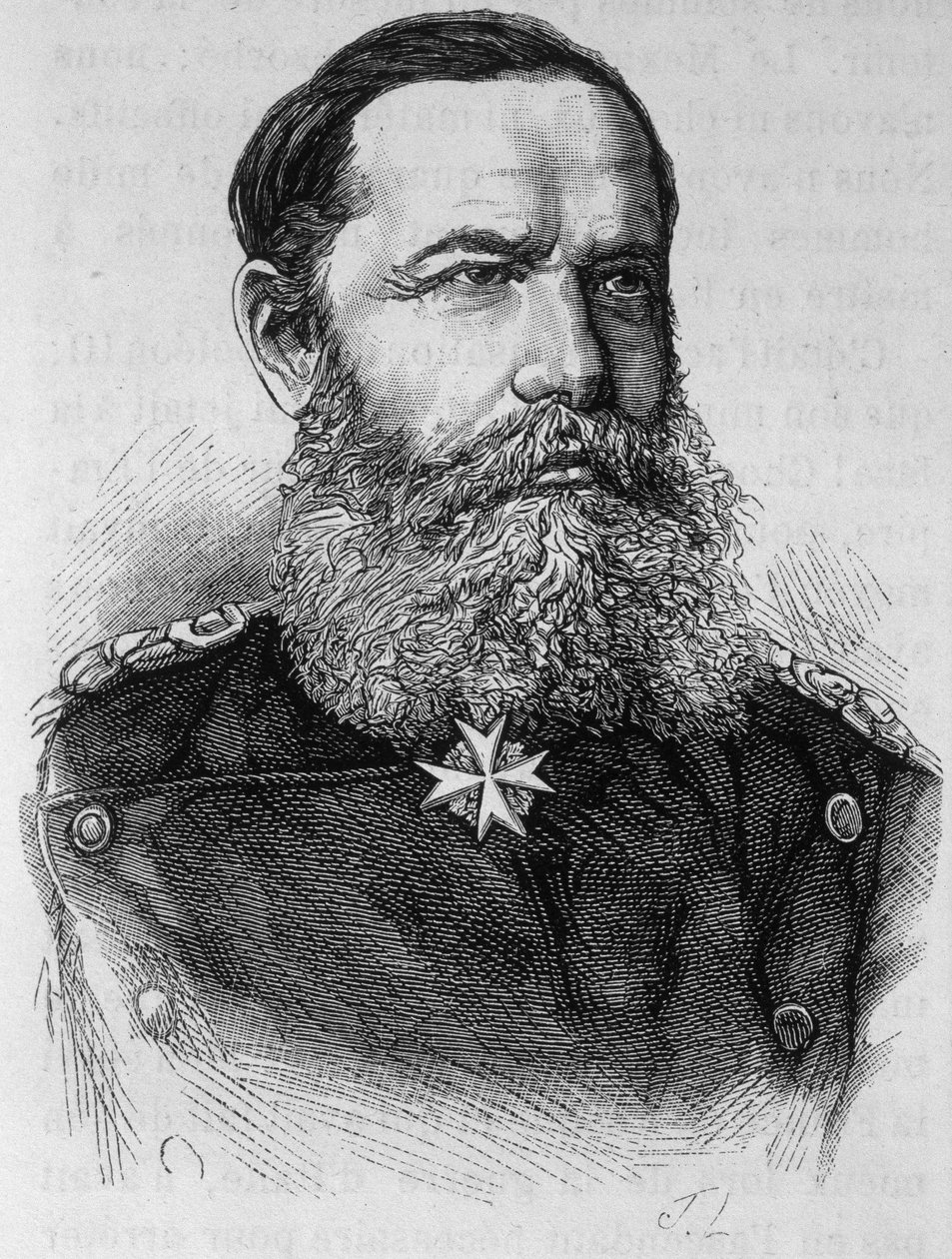 Portrett av Vogel av Falkenstein av Unknown artist