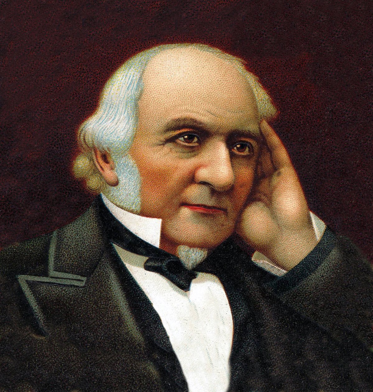 Portrett av William Ewart Gladstone (1809-1898), britisk politiker av Unknown artist