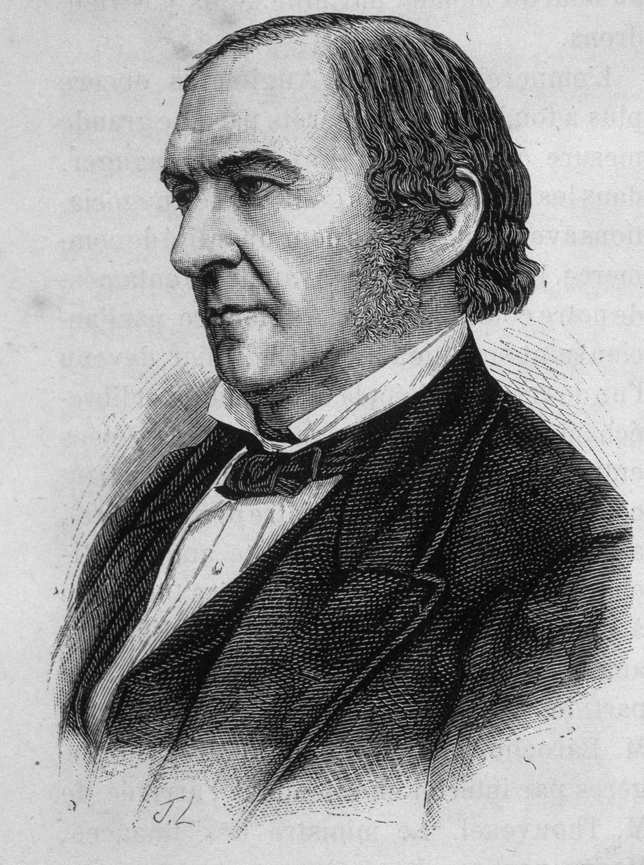 Portrett av William Ewart Gladstone. Britisk politiker (1809 til 1898). av Unknown artist